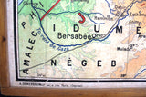 Carte No. 46 - L'Egypte Ancienne & Palestine Ancienne Double-sided Board Map 50s