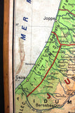 Carte No. 46 - L'Egypte Ancienne & Palestine Ancienne Double-sided Board Map 50s