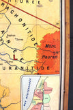 Carte No. 46 - L'Egypte Ancienne & Palestine Ancienne Double-sided Board Map 50s