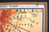 Carte No. 46 - L'Egypte Ancienne & Palestine Ancienne Double-sided Board Map 50s