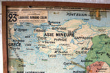 Carte No. 23 - Du Peuple HÉBREU & Palestine Double-sided Board Map 50s