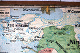 Carte No. 23 - Du Peuple HÉBREU & Palestine Double-sided Board Map 50s