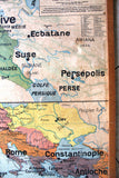 Carte No. 23 - Du Peuple HÉBREU & Palestine Double-sided Board Map 50s