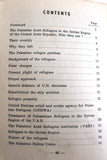 Palestine Arab Refugees in the Syrian Region of United Republic Arabic Book 1961