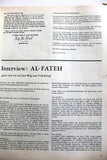 مجلة الثورة الفلسطينية Palestinian Revolution German #8 Magazine 1969
