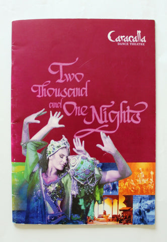 Caracalla كركلا ألفا ليلة وليلة Two Thousand & 1 Night Leban Theatre Program 03