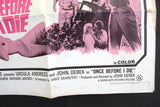 Once Before I Die (Ursula Andress) 41"x27" Original Movie US Poster 60s
