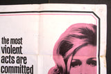 Once Before I Die (Ursula Andress) 41"x27" Original Movie US Poster 60s