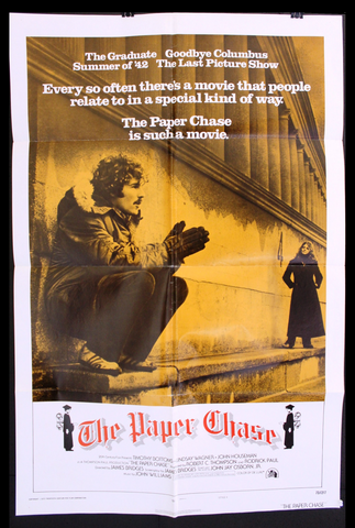 The Paper Chase (Timothy Bottoms) 41"x27" Original Movie US Poster 70s