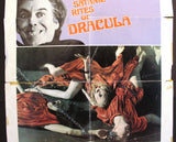The Satanic Rites of Dracula (Christopher Lee) 41x27" US 1st Movie Poster 70s