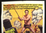 Tarzan's Jungle Rebellion (Ron Ely) 41x27" US 1st Movie Poster 70s