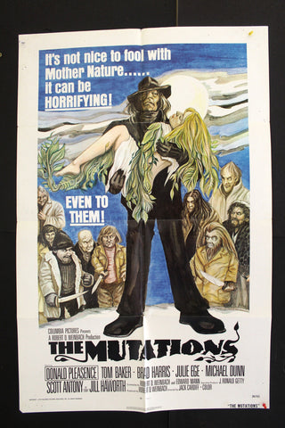 The Mutations (Donald Pleasence) 27x41" Original US Movie Poster 70s
