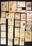 (Lot of 282) Mixed Magazine Arabic Ads Egyptian/Lebanese Advertising 30s-70s