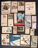 (Lot of 129) Airlines Travel Magazine Arabic Ads Egypt/Lebanese Advertising 50s+