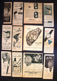 Collection of 189 x Watches Arabic Magazine Original Ads Advertising 50s+