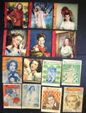 Collection of 90 x Film Actresses Arabic Magazine Original Ads Advertising 30s+