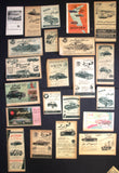 38x Vintage Cars Vehicle Egyptian Magazine Arabic Ads 30s-70s