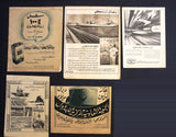 25x Magazine Arabic ads Kuwait Petroleum, Oil, Armco, Mobil, Shell 50s-60s