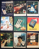 (Collection of 133) Tobacco Cigaretts Arabic Magazine Advertising Ads 30 to 80s