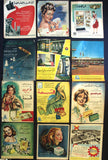 (Lot of 160) Mixed Magazine Arabic Ads Egyptian/Lebanese Advertising 50s-70s