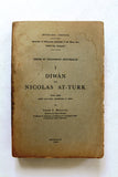 ‬كتاب ديوان المعلم نقولا الترك Arabic Poem Lebanese Book 1949