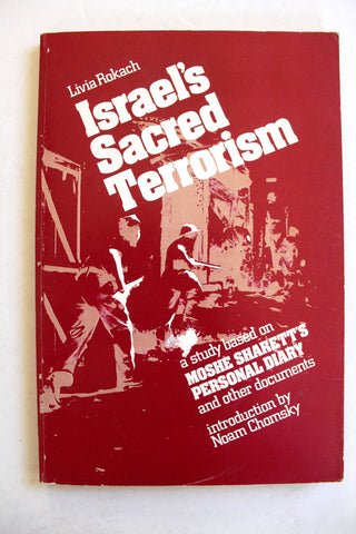 Israel’s Sacred Terrorism, Livia Rokach Book 1st Edition 1980