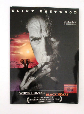 White Hunter Black Heart (Clint Eastwood) Film Program Plus Photo 90s