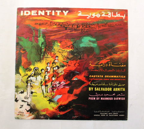 Salvador Arnita  ‎– بطاقة هوية Identity Arabic Vinyl LP Record