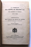 La formation de l'empire de Mohamed Aly de l'Arabie au Soudan (1814-1823) Map Book 1927