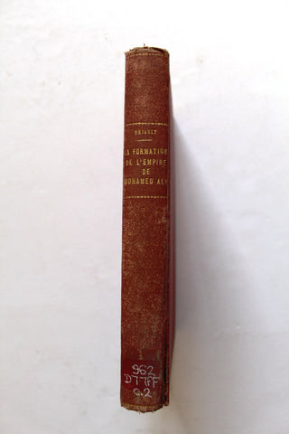 La formation de l'empire de Mohamed Aly de l'Arabie au Soudan (1814-1823) Map Book 1927