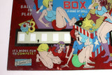 Jack in the Box Pinball Genuine Gottlieb Backglass 1973