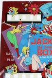 Jack in the Box Pinball Genuine Gottlieb Backglass 1973