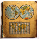 ‬كتاب الأطلس العربي Arabic Vintage Atlas Book 1952