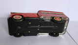 OLD Wrecker Fire Tin Toy Truck Friction Drive /Box Rare MF 781