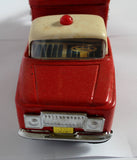 OLD Wrecker Fire Tin Toy Truck Friction Drive /Box Rare MF 781