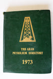 كتاب دليل البترول العربي ١٩٧٣ The Arab Petroleum Directory Lebanese Book 1973