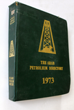كتاب دليل البترول العربي ١٩٧٣ The Arab Petroleum Directory Lebanese Book 1973