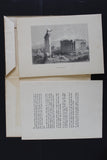 (Pack of 12) Lebanese Lebanon Cities Sketches Souvenir Repro Engraving 80s?