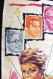 افيش مصري فيلم عربي حب ومرح وشباب, نادية لطفي Egyptian Arabic Film Poster 60s