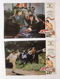 (Set of 6) Knockabout (Ka-Yan Leung) Kung Fu Film Chinese Lobby Card 70s