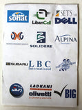 بروشور خريطة سباق رالي لبنان سيارات, مارلبورو Auto Lebanon ATCL Arabic Rally of Lebanon Marlboro Map brochure 2003