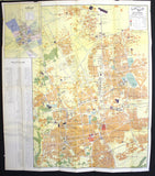 City Map of Riyadh, Hussein Hamza Bindagji 1983 خريطة مدينة الرياض, السعودية