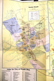 City Map of Riyadh, Hussein Hamza Bindagji 1983 خريطة مدينة الرياض, السعودية