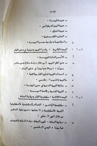 وثيقة من منظمة التحرير الفلسطينية المجلس الأعلى Arabic Palestine Arabic "Incomplete" Document 1981
