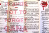 برشور قانا, كي لا ننسى, ١٨ نيسان (Qana, Lets we forget) April 18 Lebanon Booklet Brochure 90s