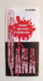 برشور قانا, كي لا ننسى, ١٨ نيسان (Qana, Lets we forget) April 18 Lebanon Booklet Brochure 90s