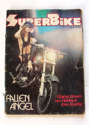 SuperBike Harley-Davidson UK Magazine August 1978