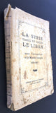 La Syrie et le Liban sous l'occupation et Mandat Français 1919-1927 Book 1929