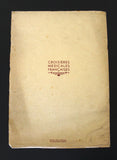 Syrie Liban Asie Mineure Maritime Cruise French Book + Menu 1938