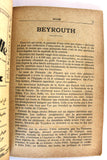 Syrie et Grand Liban: Guides pratiques et touristiques I - Beyrouth French Lebanese Book 1926